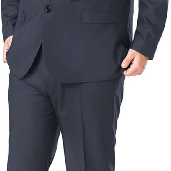 Elegant 3-Piece Formal Suit for Big and Tall Men - Tailored Comfort & Confidence - Picture 1 of 7